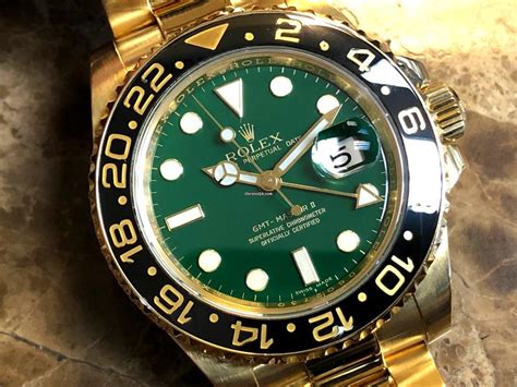 Rolex gmt 18k gold